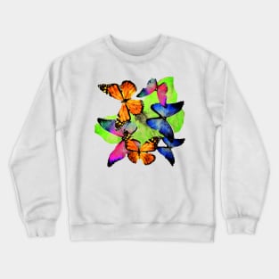 I Love Butterflies Crewneck Sweatshirt